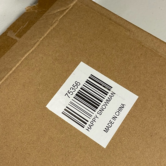 Celebrating Home Christmas Happy Snowman w/LED lighting on Canvas - Picture 10 of 12